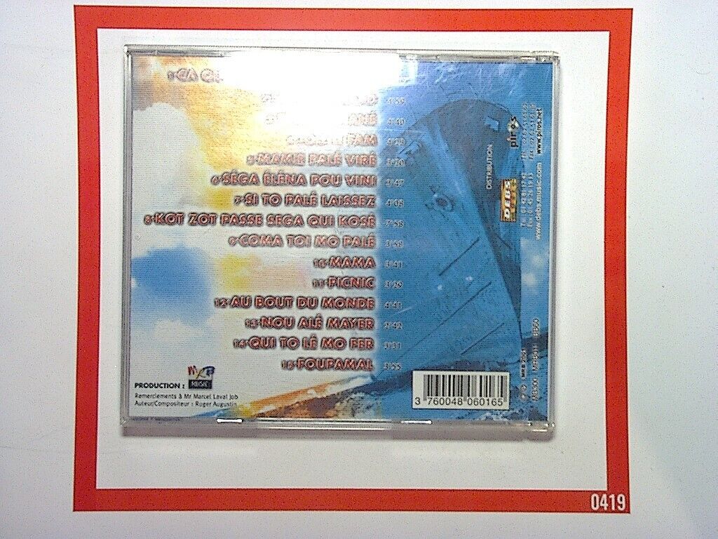 Roger Augustin Sega Picnic CD Nr Mint