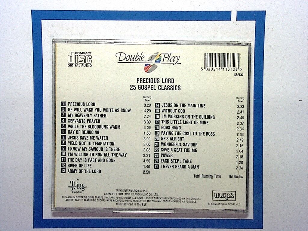 Various Artists  - Precious Lord CD 25 Gospel Classics Mint