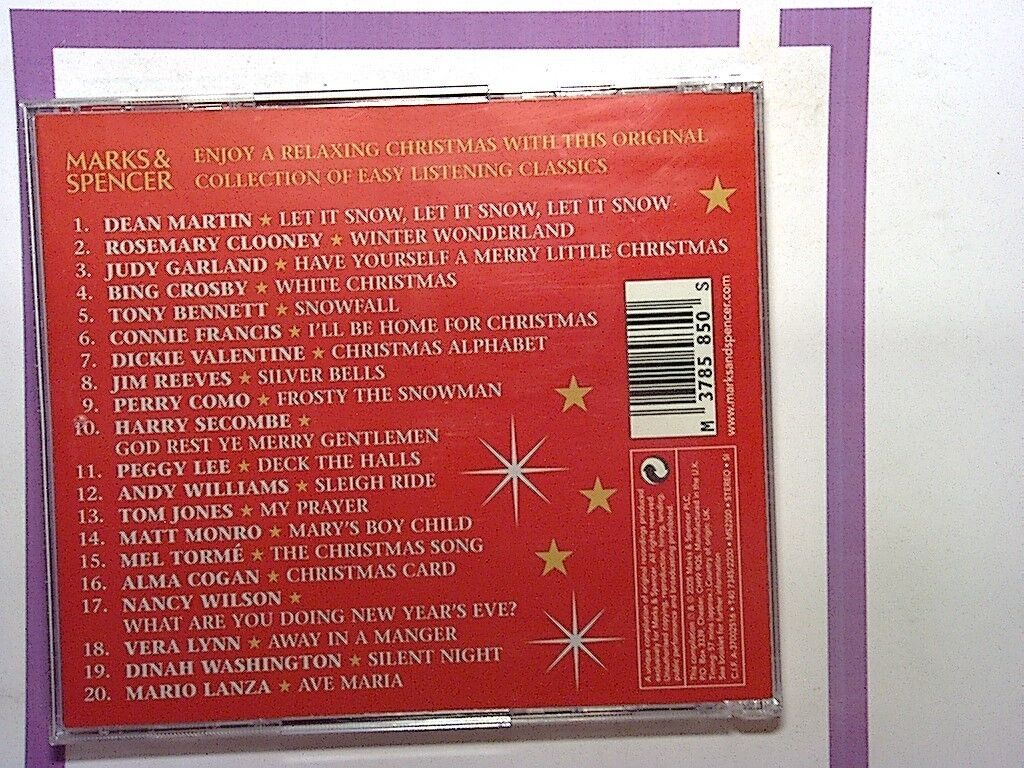 Various Artists Marks & Spencer - Christmas Memories CW Velvet Card Sleeve
