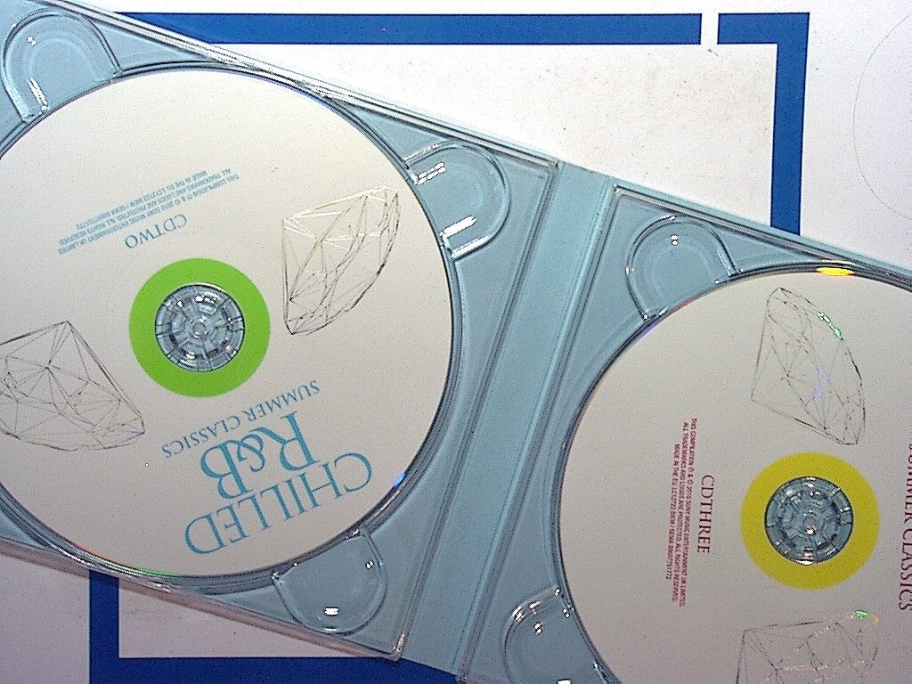 Various Artists - Chilled R&B (Summer Classics/Parental Advisory, 2010) 3CD Mint