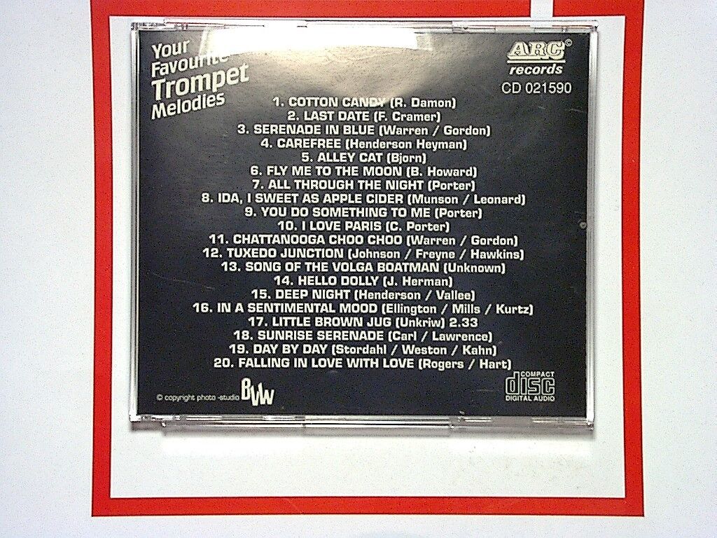 Your Favourite Trompet melodies CD 021590 Mint