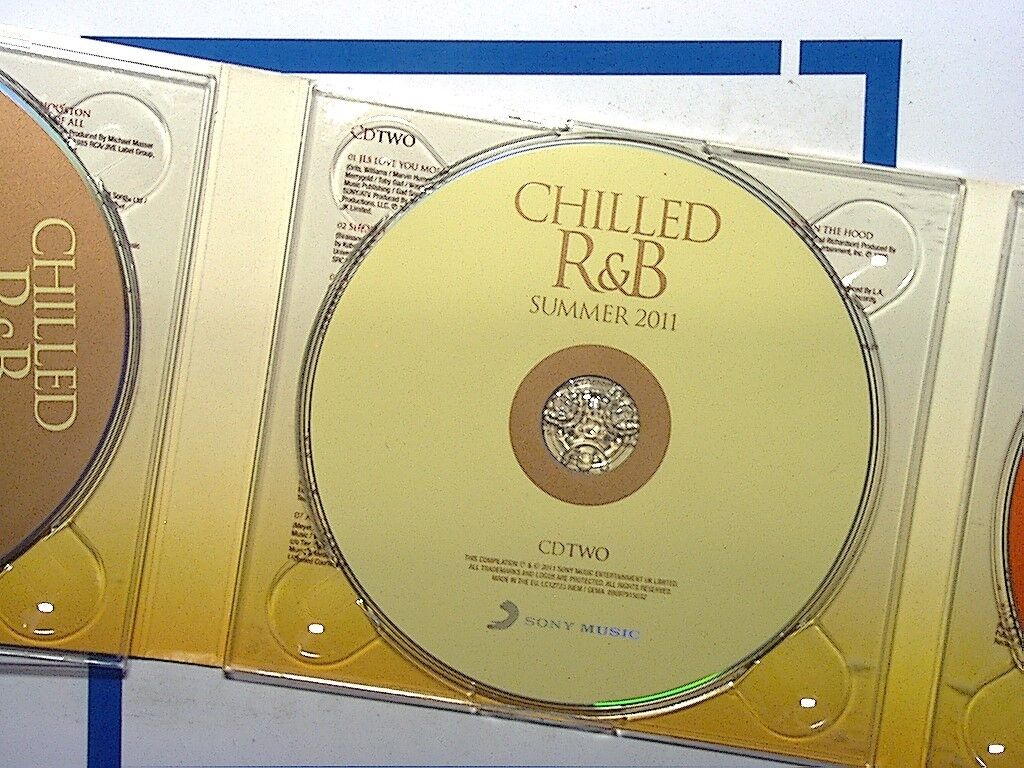 Various Artists - Chilled R&B (Summer 2011, 2011) 3Cd Mint