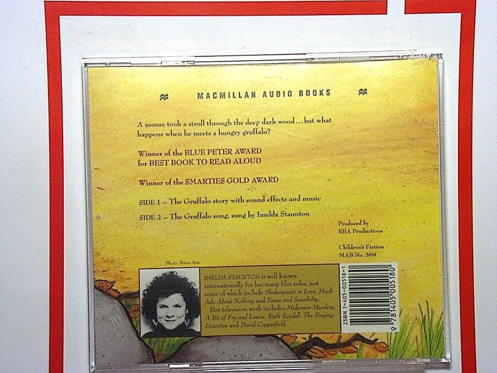 The Gruffalo by Julia Donaldson, Axel Scheffler (CD-Audio, 2002) Mint