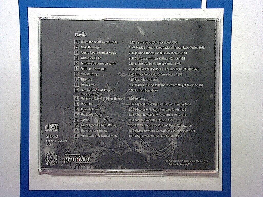 Northampton Male Voice Choir - By Cape Trafalgar… and more CD Nr Mint