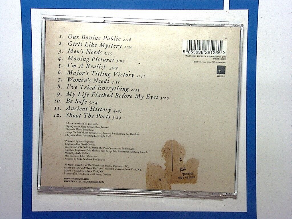 The Cribs - Men's Needs, Women's Needs, Whatever (2007) CD Mint