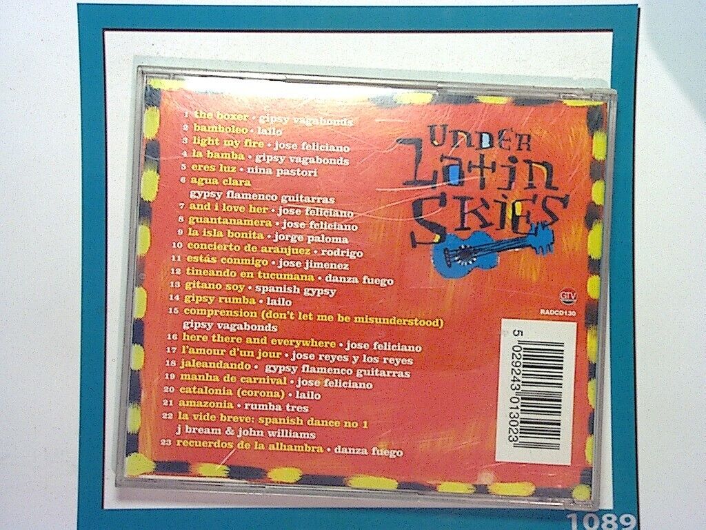 Various Artists	Under Latin Skies CD Mint (Gift Option)*