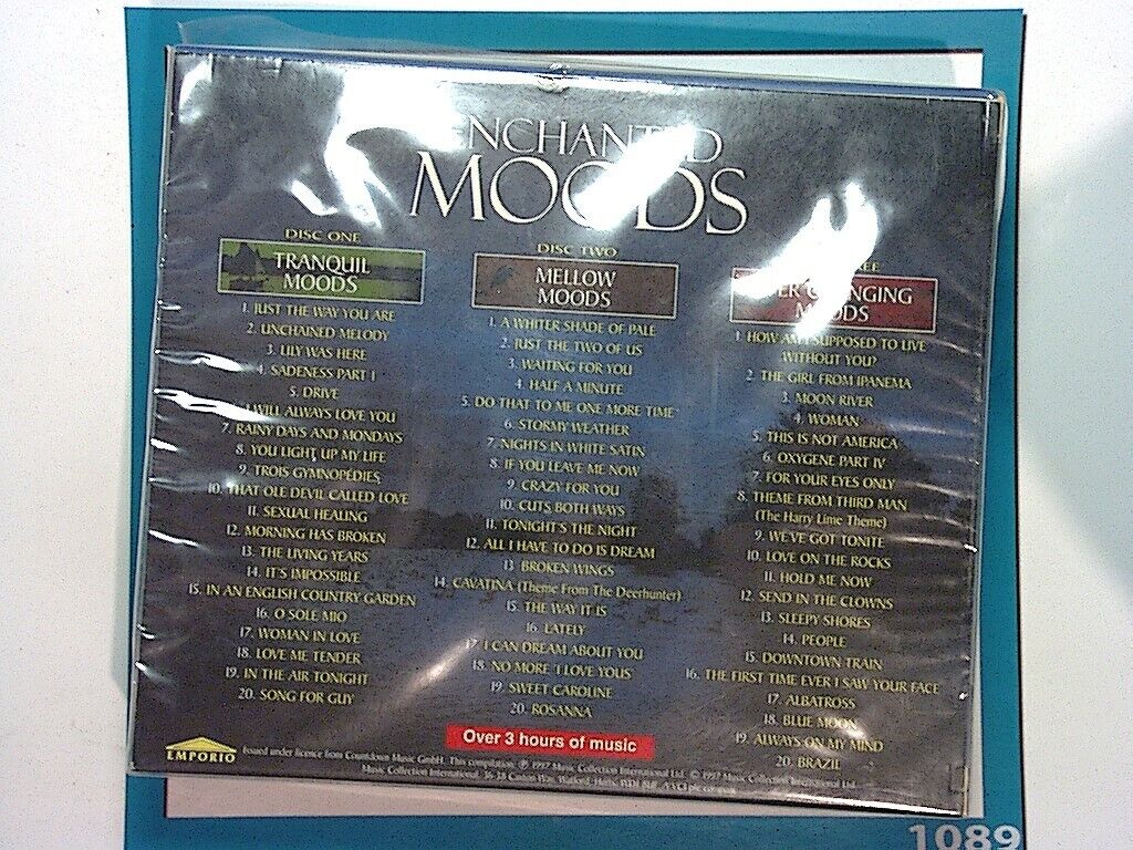Various Artists 	Enchanted Moods 3CD New & Sealed (Gift Option)*