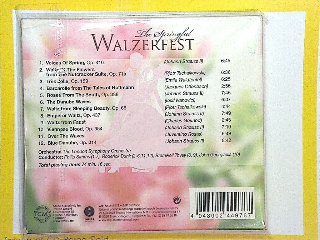 The Springful Walzerfest CD Mint