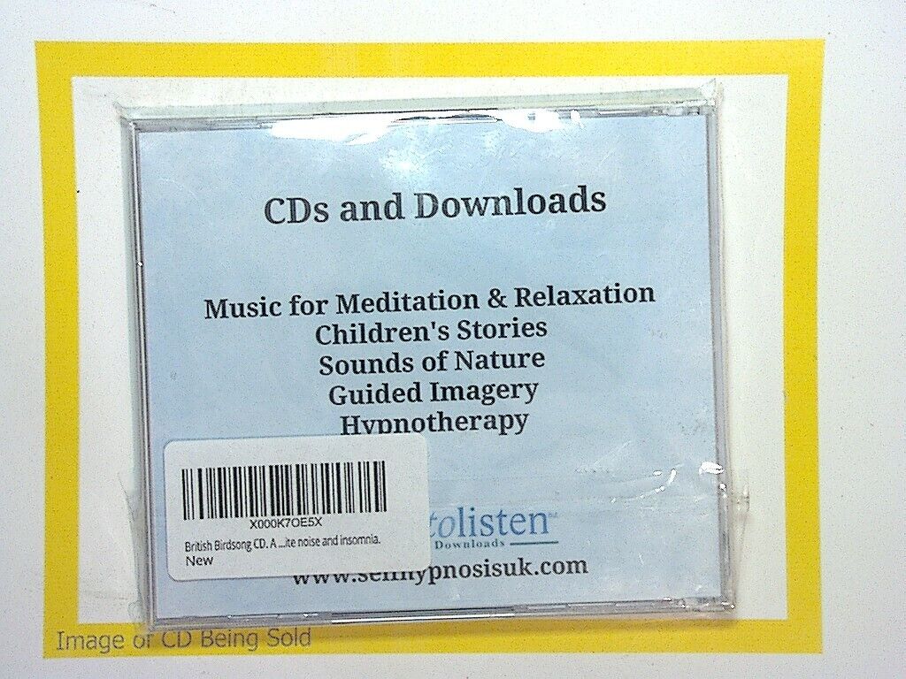A Collection Of British Bird Sounds selfhypnosis CD New
