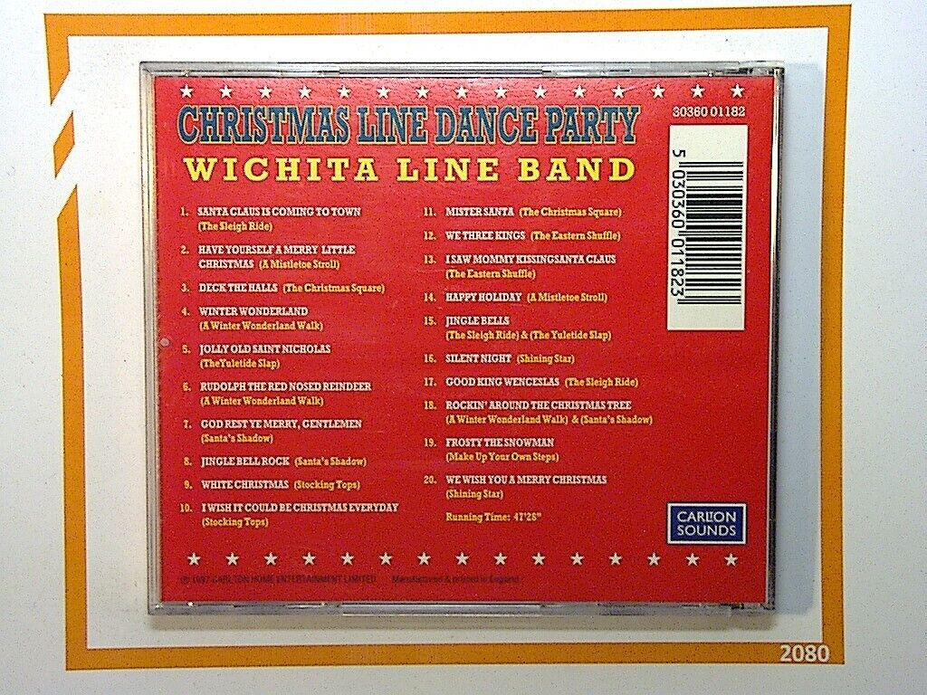 Wichita Line Band Christmas Line Dance Party CD Mint