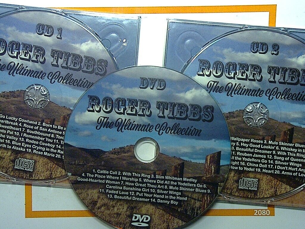 Roger Tibbs The Ultimate Collection 2CD & DVD Like New