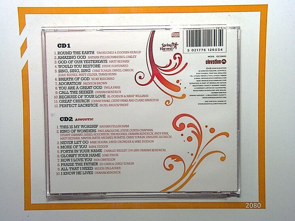 Perfect Sacrifice 20 New Songs For The Church From Spring Harvest 2CD Mint