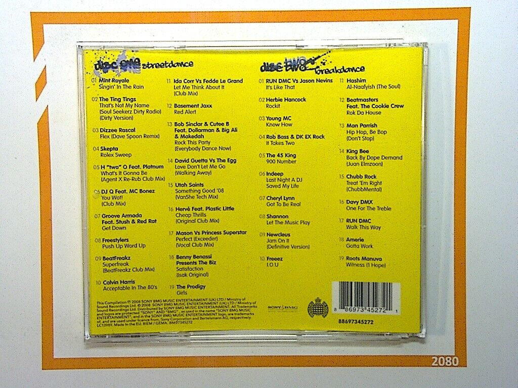 Various Artists	Ultimate Streetdance 2CD Nr Mint