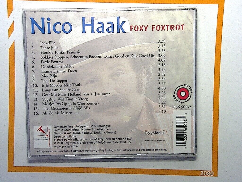 Nico Haak Foxy Foxtrot CD Mint
