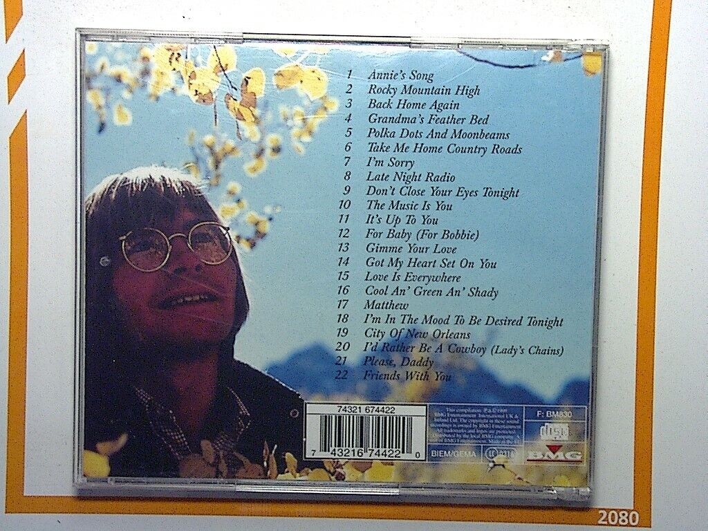 VERY BEST OF	John Denver CD Mint