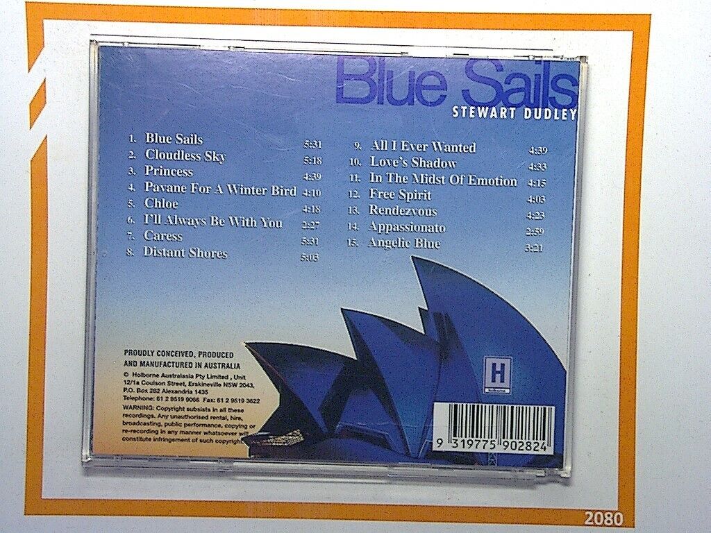 Stewart Dudley - Blue Sails CD Mint
