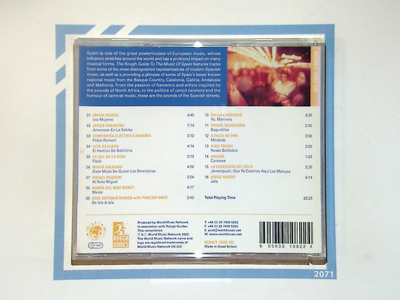 Rough Guide to the Music of Spain CD Mint