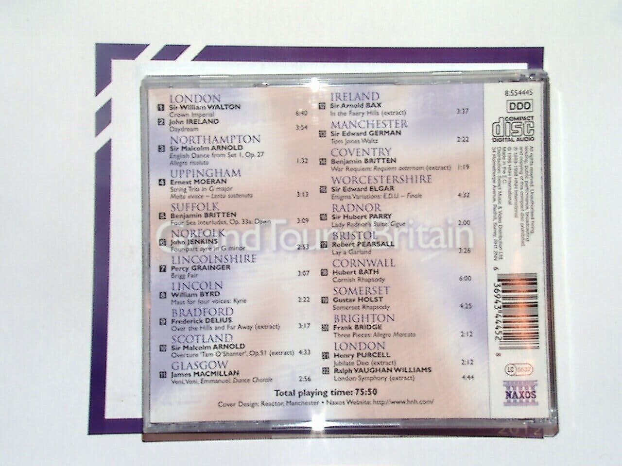 Various Grand Tour Of Britain CD Mint