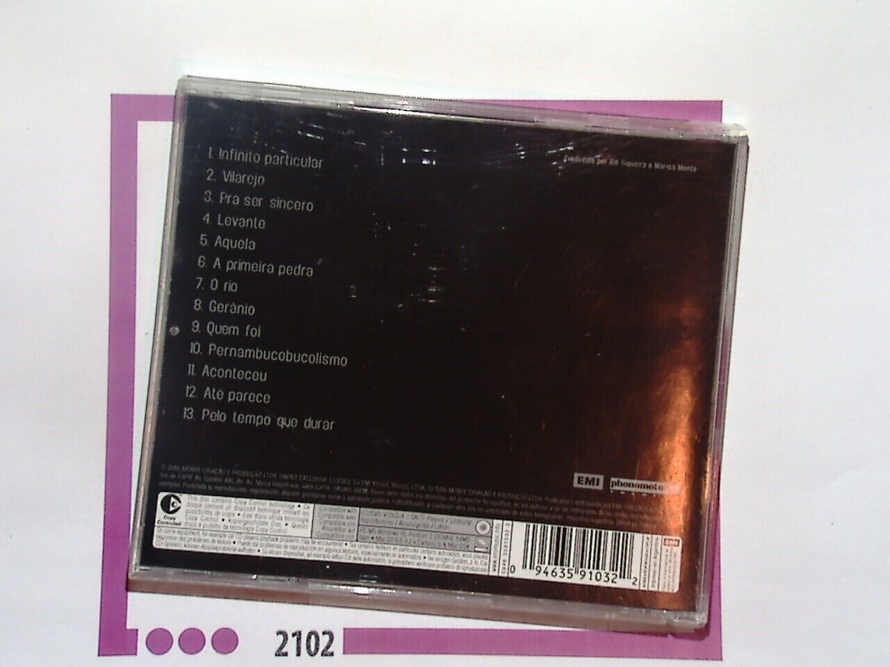 Marisa Monte Infinito Particular CD Nr Mint