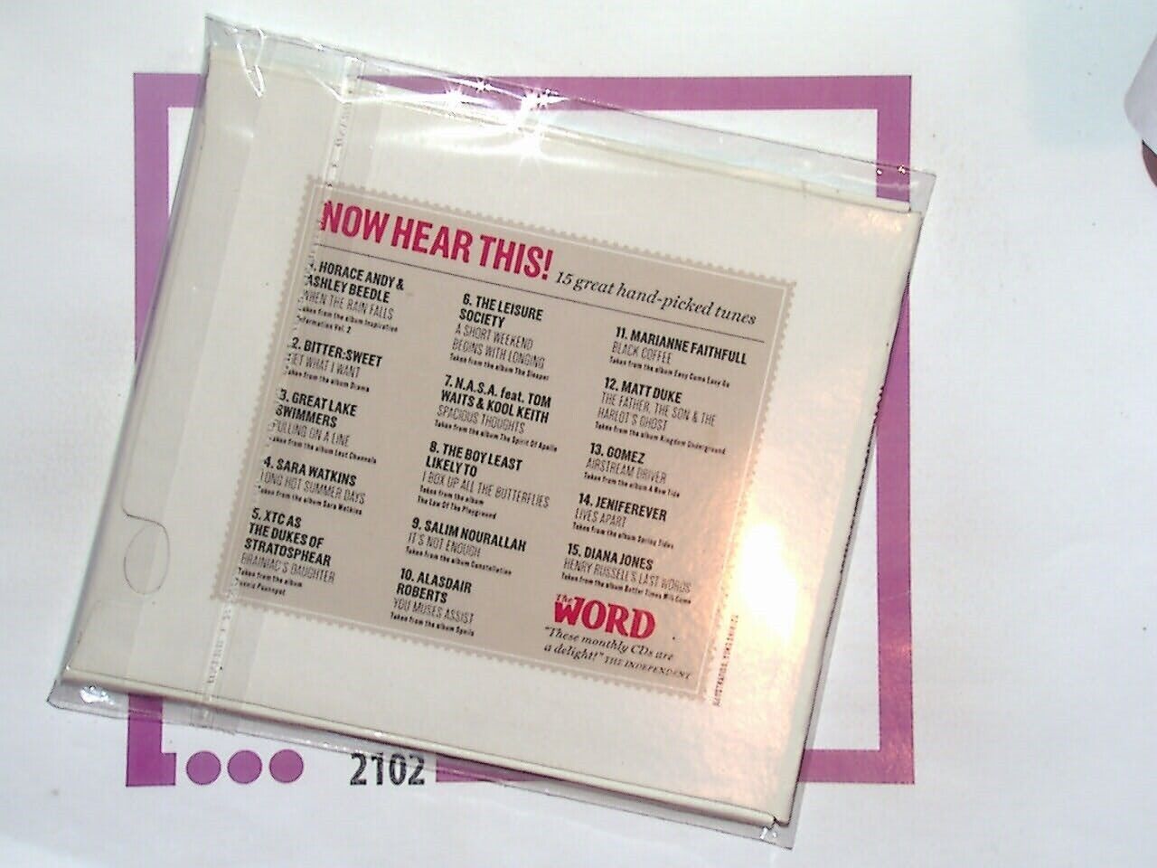 WORD Now Hear This May 2009 CD Mint