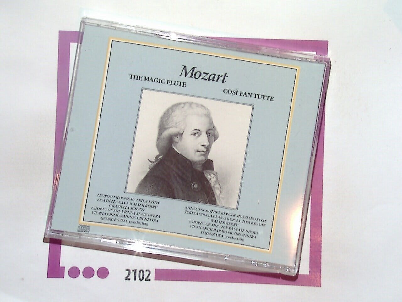 The Great Composers 54 Mozart The Magic Flute CD Mint