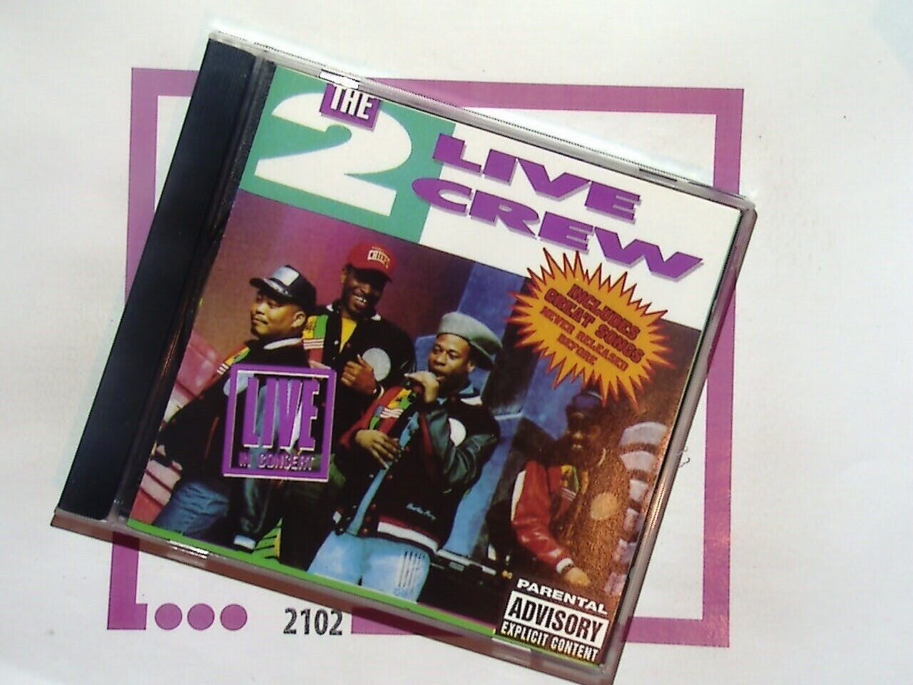 2 Live Crew Live in Action (Explicit) CD Mint