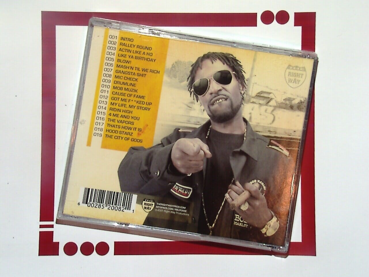 R.B.L. Posse and Black C City of Gods CD Mint