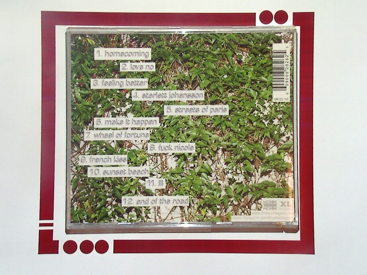 The Teenagers Reality Check CD Nr Mint