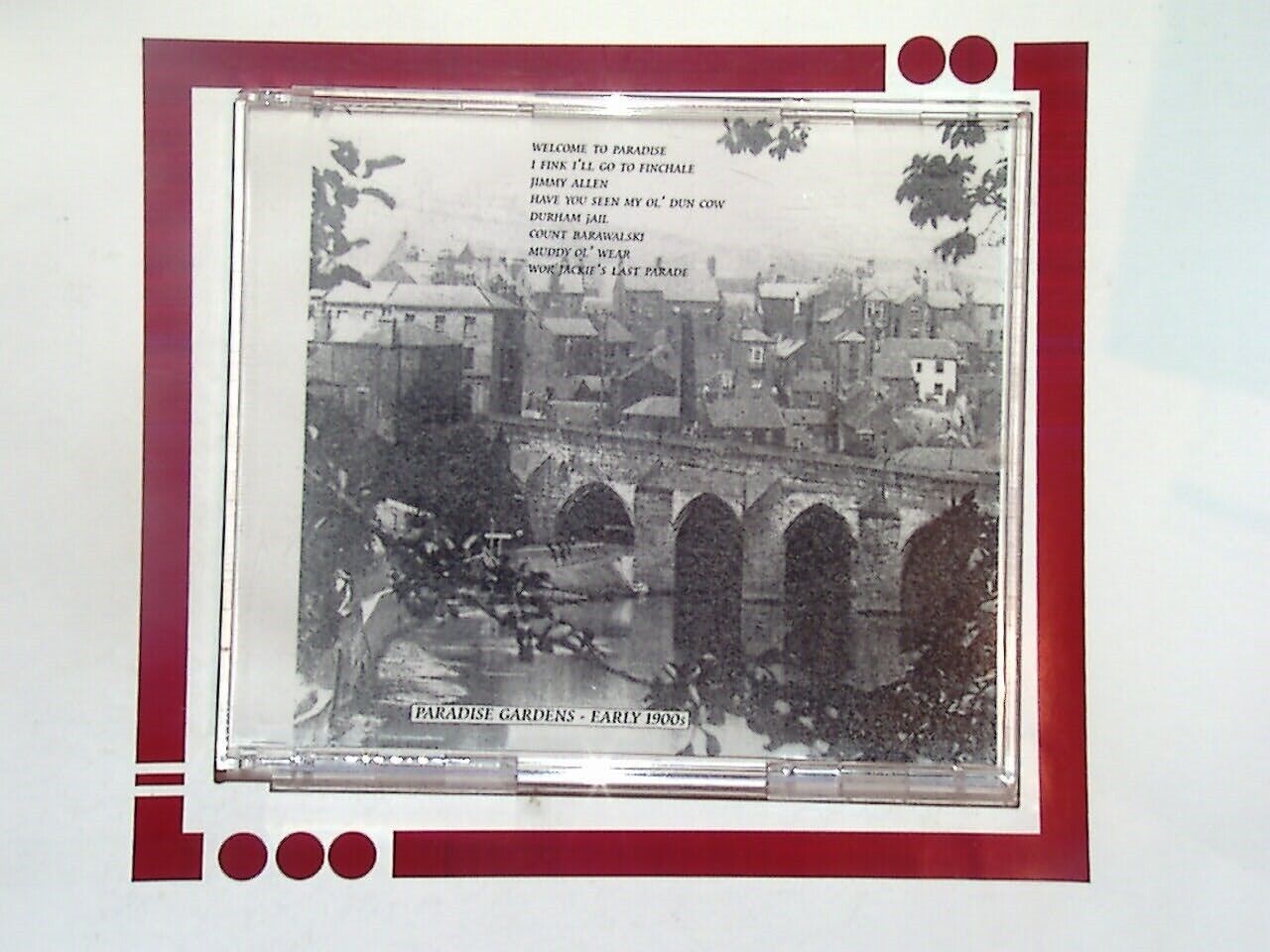 Welcome To Paradise A Musical Journey Around Old Durham City Ray Rayson CD Mint
