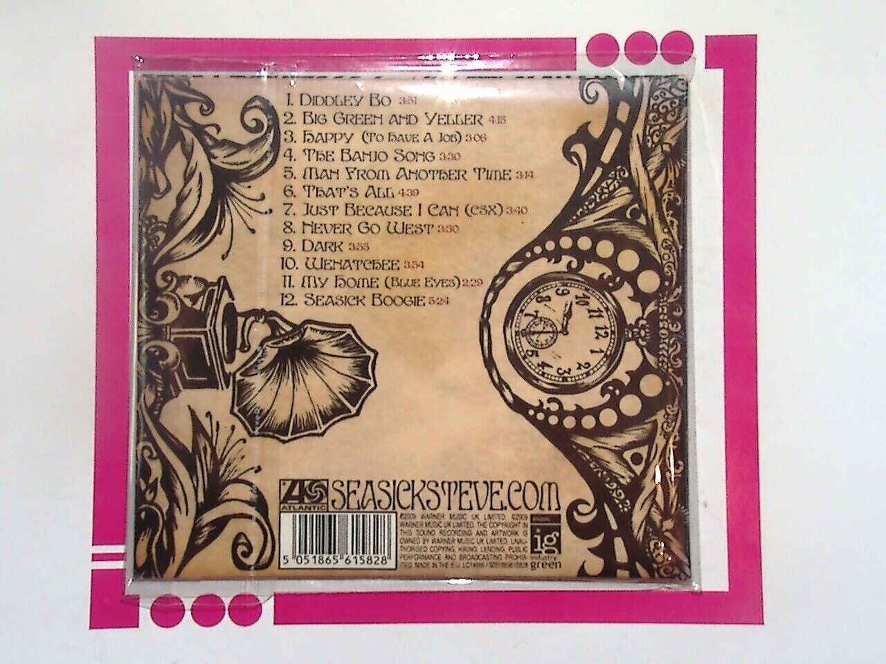Seasick Steve Man From Another Time CD VGC