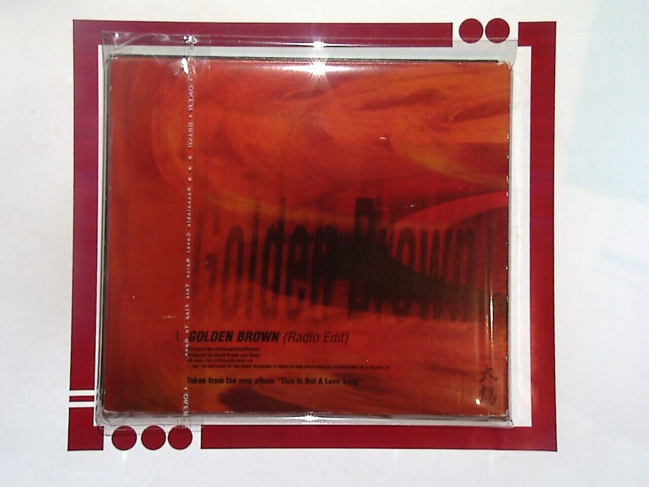 Omar Golden Brown CD VGC