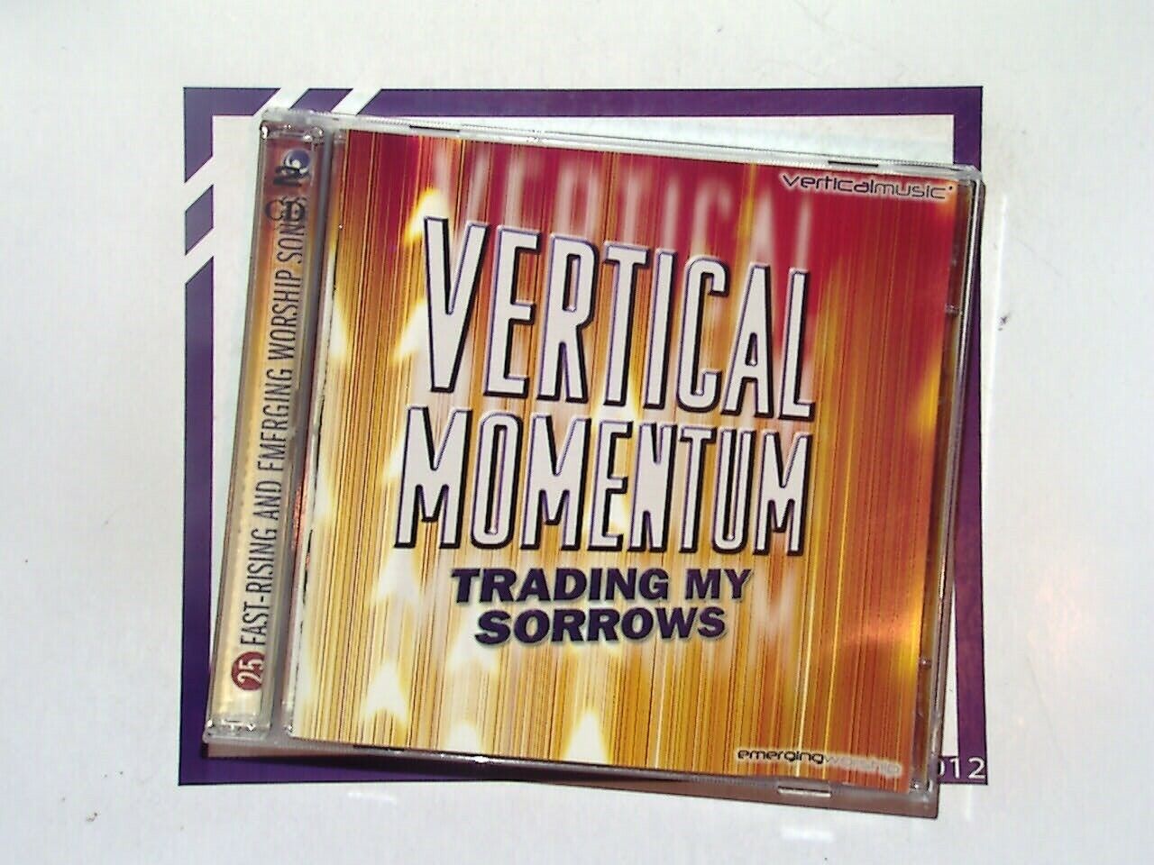 Vertical Momentum -	Trading My Sorrows Worship  2CD Mint