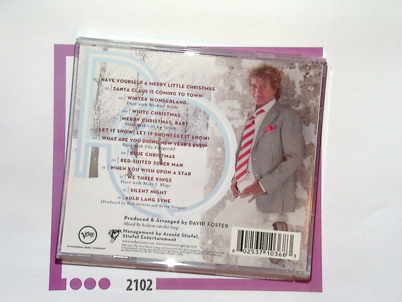 Rod Stewart Merry Christmas, Baby CD Mint