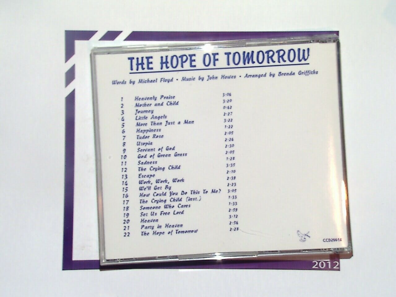 St Marie's School Rugby the Hope of Tomorrow Celebrated by Scamps CD Mint