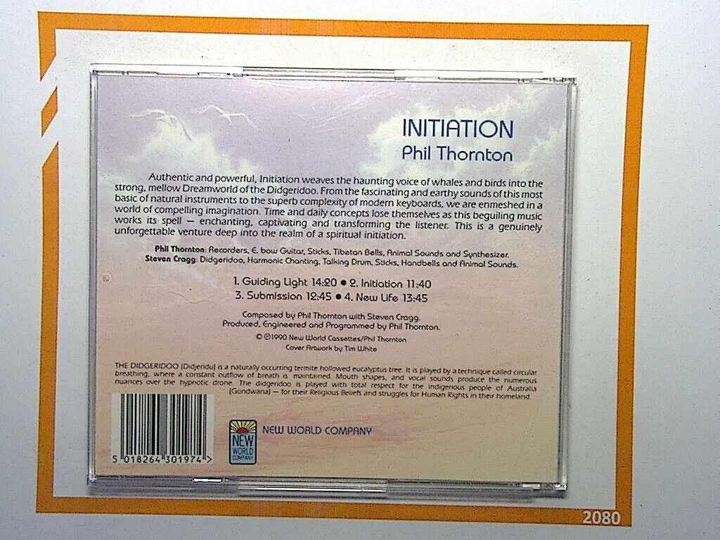 Phil Thornton Initiation CD Mint