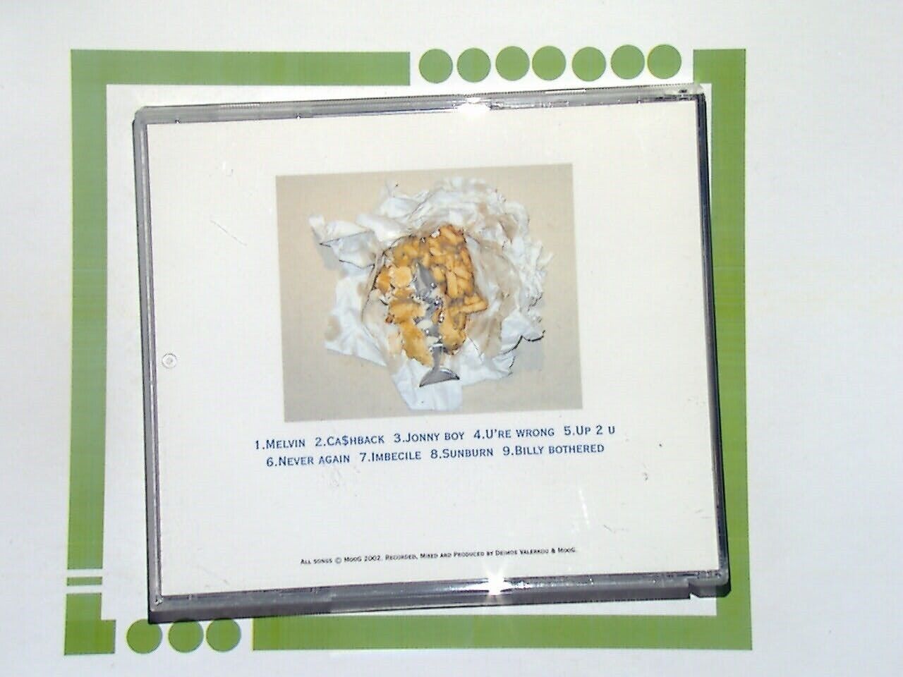 MOOG M-02221220-G 2002 CD Mint