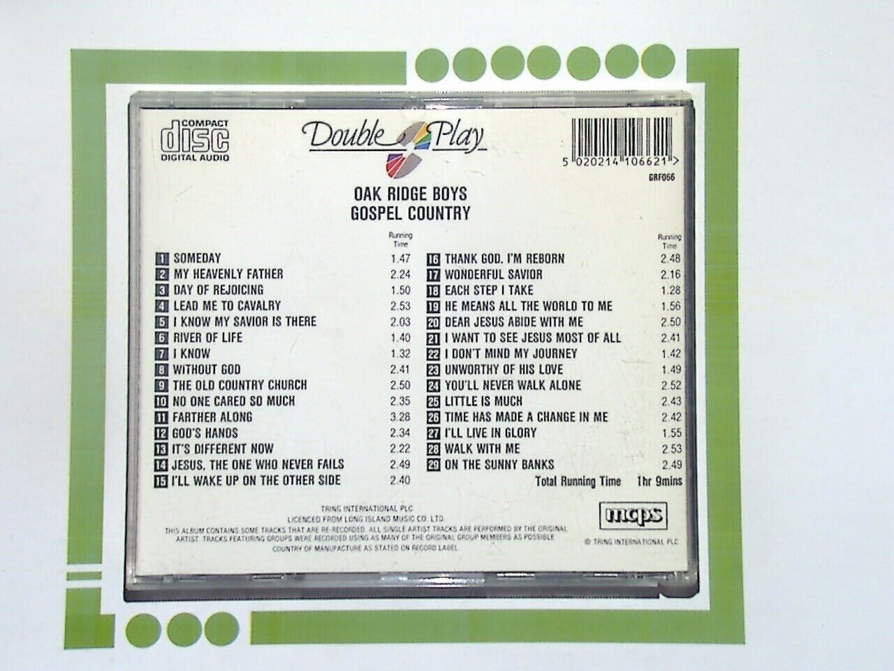 Oak Ridge Boys Gospel Country CD Mint