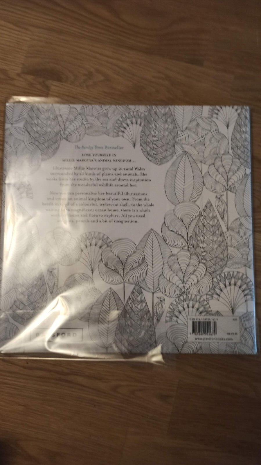 Millie Marotta's Animal Kingdom: a colouring book adventure Softcover NEW