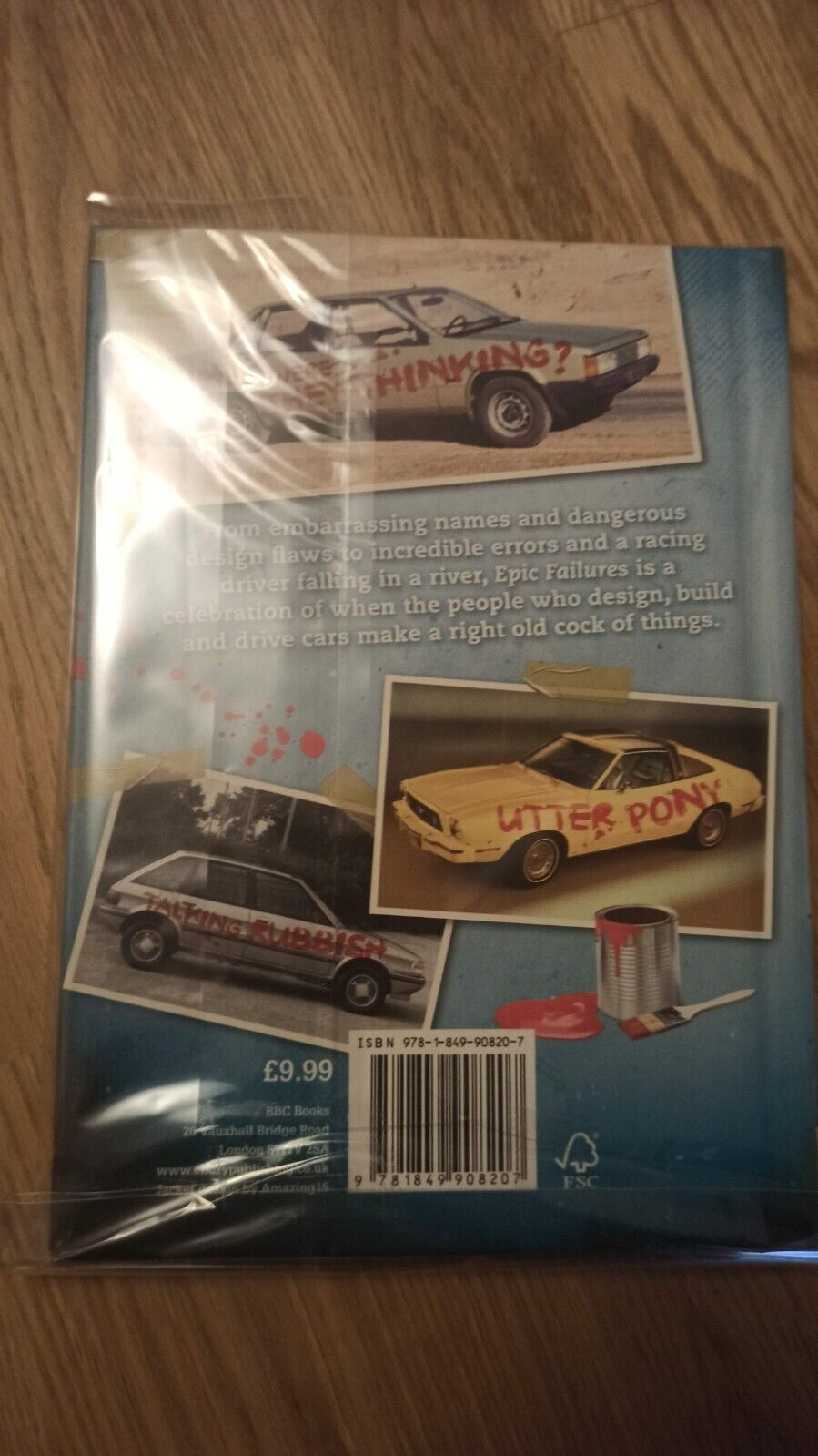Richard Porter Top Gear: Epic Failures Hardback New