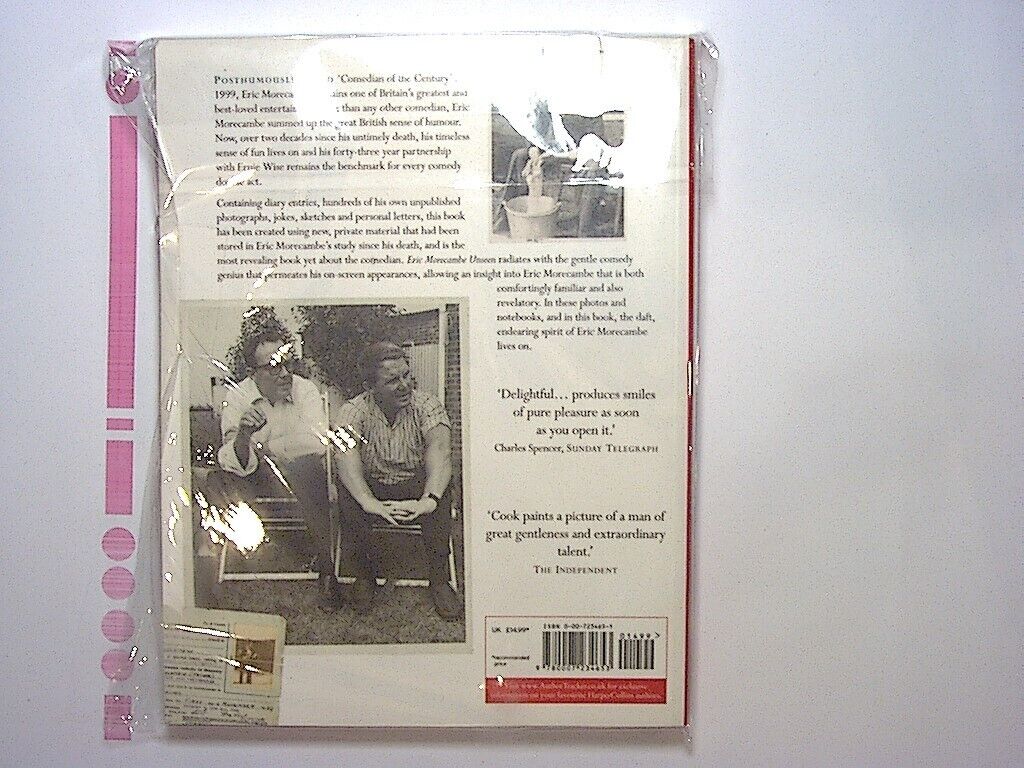 William Cook Eric Morecambe Unseen: The Lost Diaries, Jokes & Photographs PB NEW