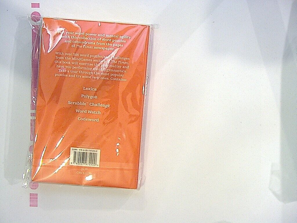 The Times Mind Games Word Puzzles & Conundrums PB NEW