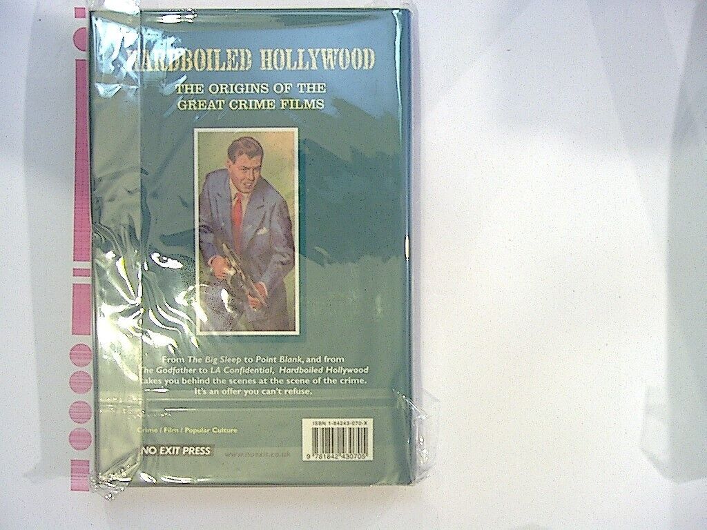 Max Décharné Hardboiled Hollywood: Origins of Great Crime Films Hardcover NEW