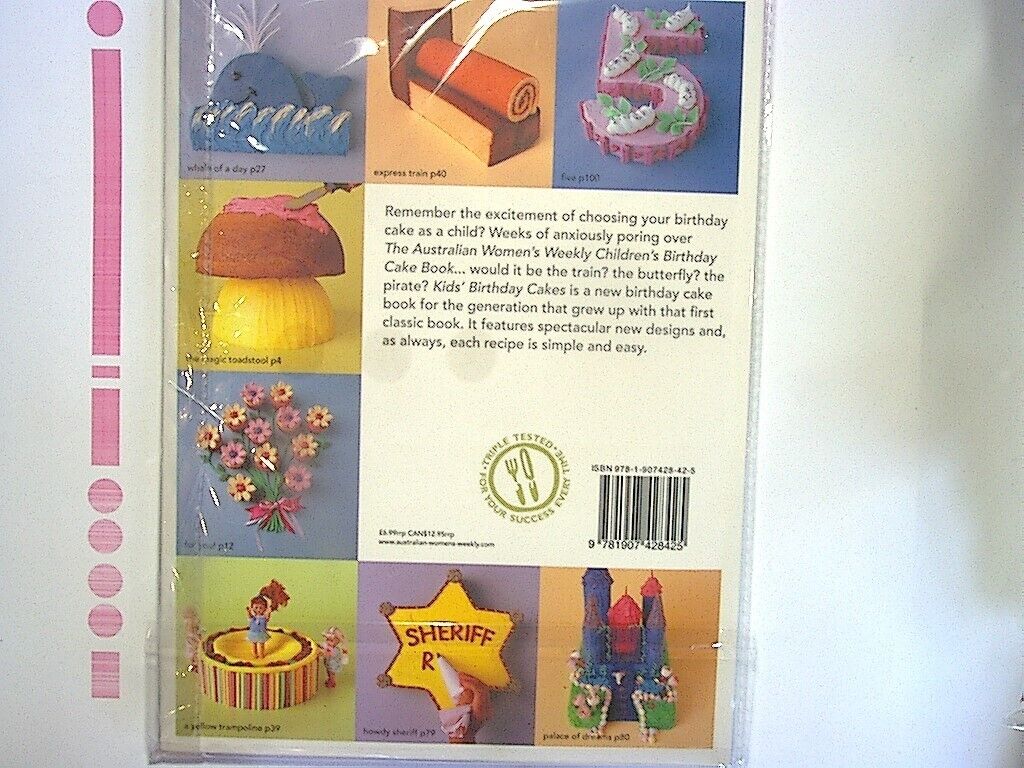The Australian Women's Weekly Kids' Birthday Cakes PB NEW