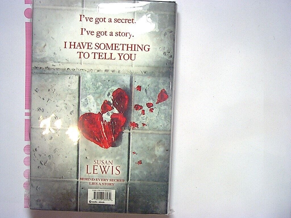 Susan Lewis I Have Something to Tell You Hardcover New