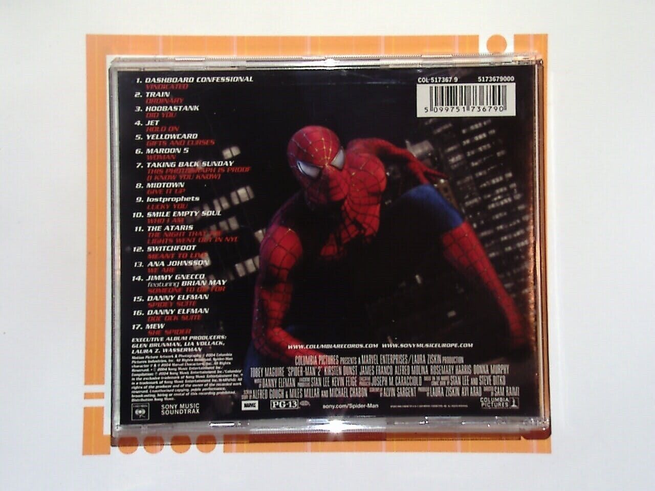 Various - Spider-Man 2 Original Soundtrack CD Mint