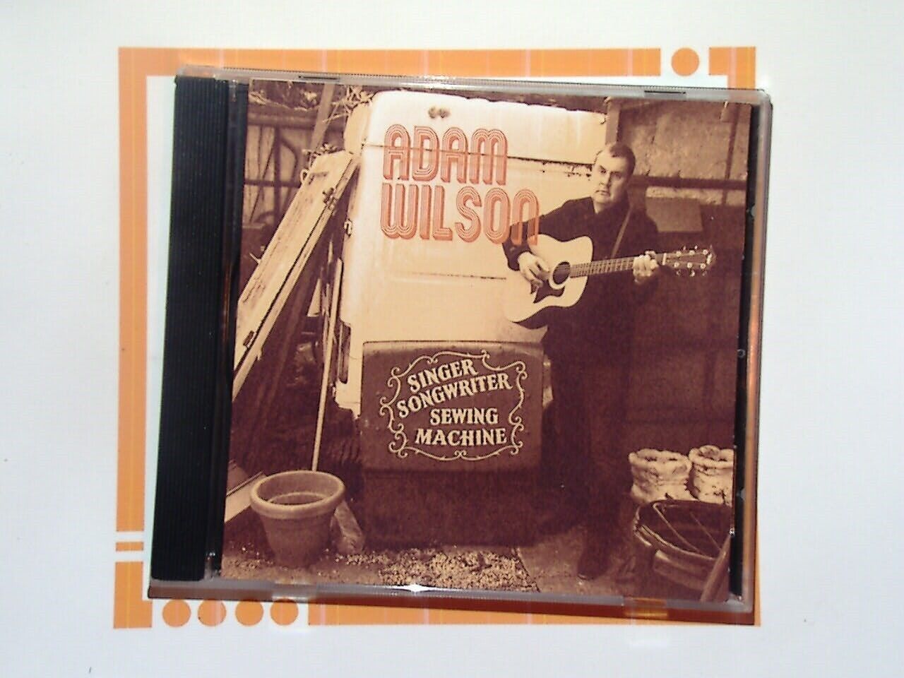 Adam Wilson Singer Songwriter Sewing Machine CD Mint rare