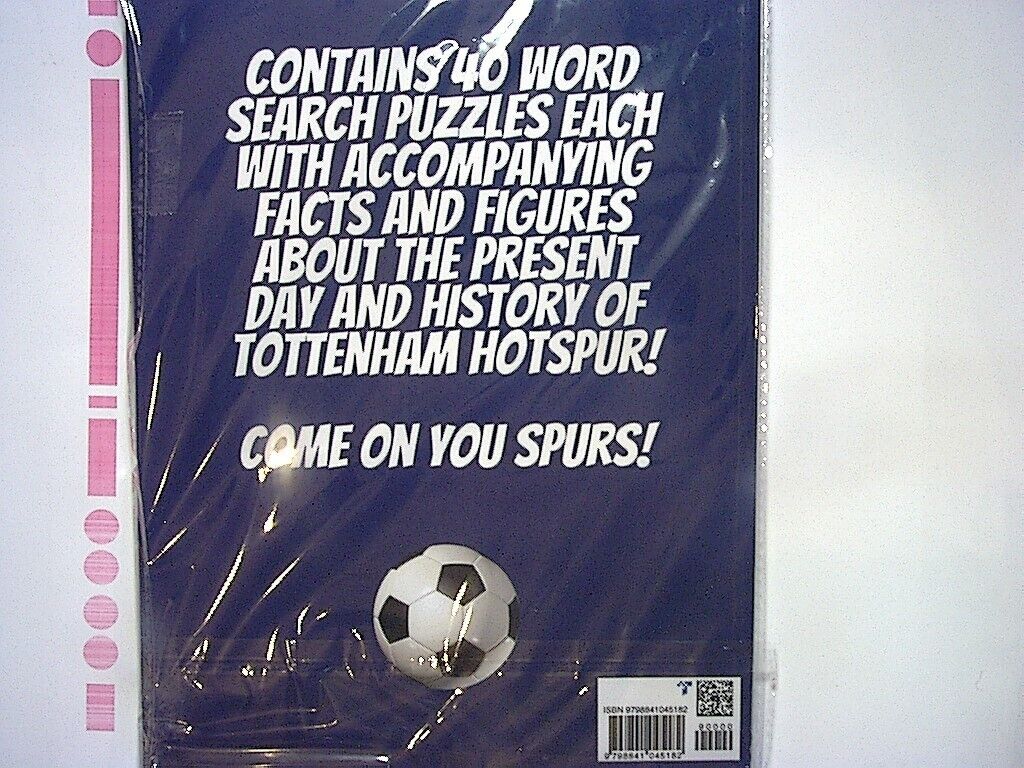Tottenham Hotspur Word Search and Facts Book For Kids - Paul Wills NEW