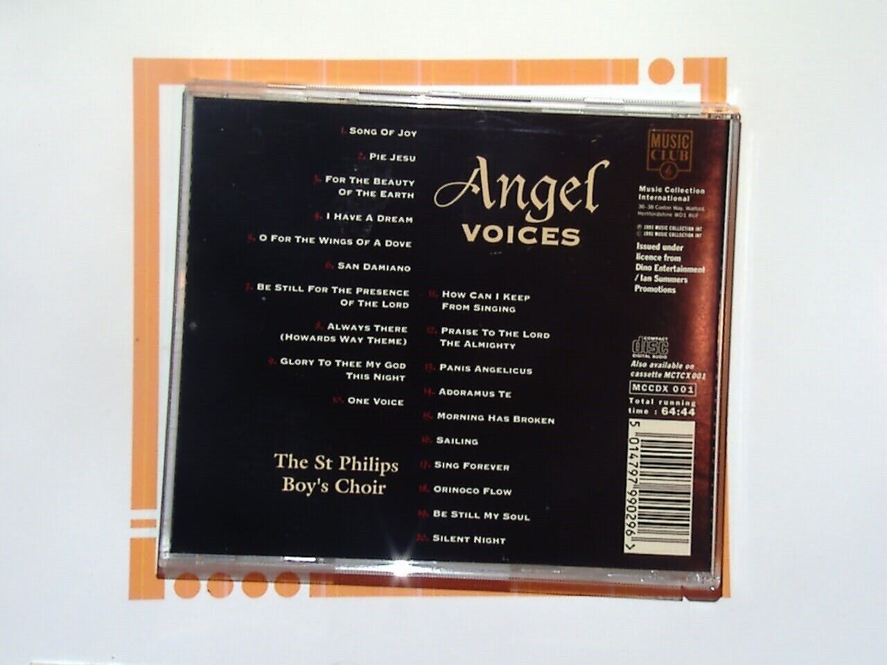 The St Philips Boy's Choir Angel Voices CD Mint