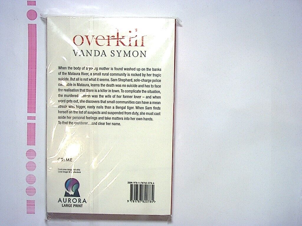 Vanda Symon - Overkill Paperback – Large Print New