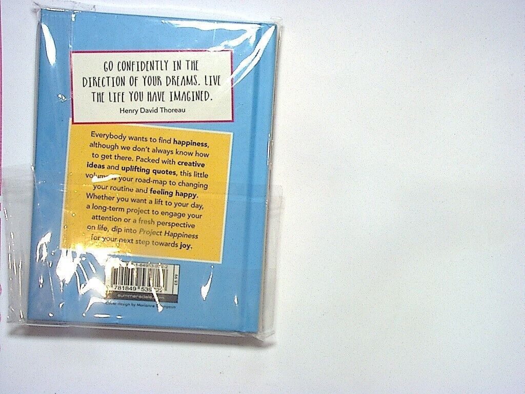 Sophie Golding - Project Happiness: 273 Little Tips and Big Ideas Hardcover New
